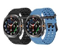 Harikiri Sport Straps Compatible with Galaxy Watch Ultra 47 mm,Soft Silicone Straps for Galaxy Watch Ultra 48 mm, Women and Men