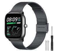Harikiri Straps Compatible with Amazfit Active 42mm/GTS 4 Mini/GTS 4/GTS 3/Amazfit GTS 2 Mini/GTS 2/GTS 2e, 20mm Metal Strap Replacement for Amazfit Bip Lite/Bip U/Bip U Pro/Bip 3/Bip 3 Pro/GTR 42mm