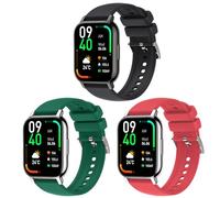 Harikiri Straps Compatible with Popglory P66,22mm Soft Silicone Strap for Nerunsa P66D,Donerton T50S/T50H,TOOBUR/ENOMIR/Yoever//Poounur/RUIMEN IDW13/IDW16/IDW18/IDW19/BW0/LW51/LW11/LW83