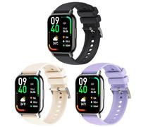 Harikiri Straps Compatible with Popglory P66,22mm Soft Silicone Strap for Nerunsa P66D,Donerton T50S/T50H,TOOBUR/ENOMIR/Yoever//Poounur/RUIMEN IDW13/IDW16/IDW18/IDW19/BW0/LW51/LW11/LW83