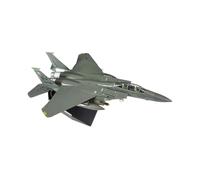Harilla 1/100 Scale F-15E Fighter Model Plane Figurine Souvenir Display Collectible Ornament Airplane Model for Bar Living Room Home