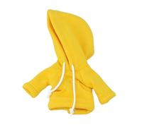 Harilla 1/12 Scale Action Figure Hoodie Hooded Sweatshirt Casual Costume Apparel Stylish 6 inch Doll Clothes Female Figure Clothing, Yellow