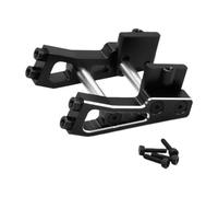 Harilla 1/14 Rear Wing Body Mount Support, Metal RC Mounting Bracket Spare for 223S Car Model DIY, Black