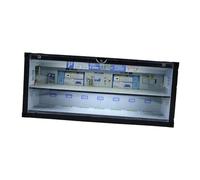 Harilla 1/64 Scale Diecast Model Car Display Case 1/64 Scenery Diorama Collectible Storage Box Underground Garage Parking Lot Scene, Style A