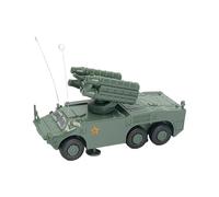 Harilla 1/72 Scale Vehicle Model Kits Transport Truck Toy 4D Assemble Vehicle for Children Boys Party Favors Collection Display Home, Green