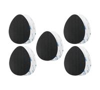 Harilla 10Pcs Anti Slip Shoe Pads Shoe Grips Wear Resistant Easy Installation Comfortable Women Men Anti Skid Rubber Self Sticky, Oval