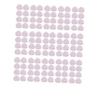Harilla 120 Pieces Disposable Microphone Covers, Handheld Microphone Windscreen Windshield Cover Disposable Shield Mic Cover, red and white