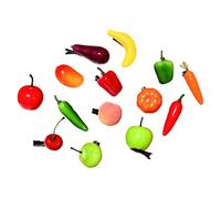 Harilla 14Pcs Fruit Shape Hair Clips Barrettes,Novelty,Edge Clip,Lovely,Headdress Cute Hairpins for Photography Props Party Birthdays