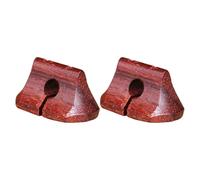 Harilla 2 Pieces Chinese Erhu Bridge Erhu String Code Erhu Accessories, Replacement Violin Wooden Bridge, for Chinese Erhu Parts Accs