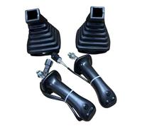 Harilla 2 Pieces Excavator Joystick Handle Excavator Handle Easy Installation Component Maintenance Replaces with Sleeve