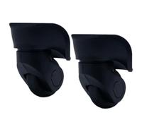 Harilla 2 Pieces Luggage Wheels DIY Accessory Convenient Installation Sturdy Lightweight Single Row Wheel Silent Luggage Accessories