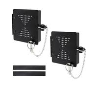Harilla 2 Pieces RV Square End Cover RV End Cap with Vent Holes Heavy-Duty for, Towing
