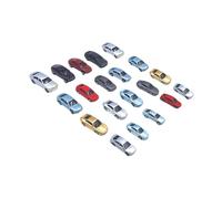 Harilla 20x Model Cars Mini Vehicle Ornaments Painted Miniature for Architecture Railway Parking Scenery Micro Landscape Accessories, 1 150