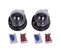 Harilla 2Pcs Electric Lottery Machines Bingo Game with Balls Party Games Fortunate Number Picker for Club Cafe KTV Restaurant