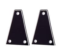 Harilla 2Pcs Guitar Neck Plate Replace Accs Cushion Shim Neckplate Pad Neck Joint Board for Guitar Masters Electric Guitar Guitarist Bass, A