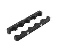 Harilla 2Pcs Vise Repair Clamp Rear Shock Fixture Table Inserts Clamp Aluminum Alloy Shocks Absorber Suspension Vise, Style E