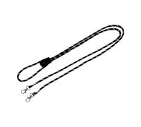 Harilla 2x Ski Glove Leash Mitten Clips Professional Portable for Winter Activities Lanyard String Attachment Skiing Accessories, Black 150cm