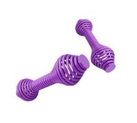Harilla 2x Spring Steel Dumbbells Dumbbells Set Sports Ergonomic Strength Training Nonslip Hand Weights Fitness Weights for Offices, Violet