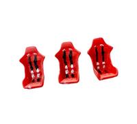 Harilla 3x Garage Car Seat Model 1/64 Scale Pretend Play Toy Workshop Scene Model
