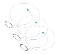 Harilla 3X Magnifier Loupe Holders Wire Loupe Lens Headband Wearable Professional for Precision Tasks Convenient 3.5cm for Jewellers