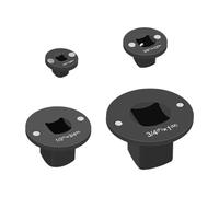 Harilla 4 Pieces Heavy Duty Impact Grade Convertor, Drive Ratchet Adapter Set for Tight Space