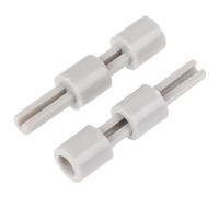 Harilla 4 Pieces Mixer Potentiometer Lengthening Shafts Professional Portable Spare Parts Practical Accessories Extension Shafts