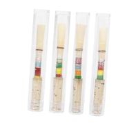 Harilla 4 Pieces Oboe Reeds, Medium Soft, Portable, 8.4x1.3x1.3cm Professional Instrument Key C Musical Instrument Parts Quality Cork