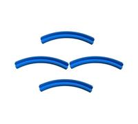 Harilla 4Pcs Playing Card Holder Trays Deck Stand,Double Layered for Parties Family Card Game Nights for Kids or Elder People, Blue