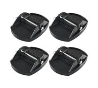 Harilla 4x RV Trailer Jack Pads High Strength Replace Wheel Foot Leg Support Adapter