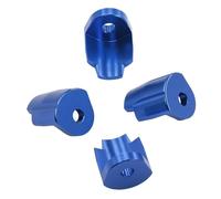 Harilla 4x Shock Absorber Cap Protector Repair Parts Accessories Replacement Anti Collision for 1/14 1/18 RC Car, Blue