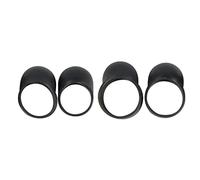 Harilla 4x Steel drum Finger Picks Black Tapping Sleeves Hand Drum Accessories Access