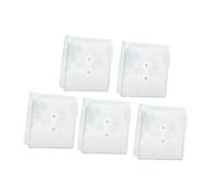 Harilla 5 Pieces Cosmetic Organizer PVC Makeup Bag Masking Tape PVC Pouch Sticker