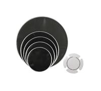 Harilla 5 Pieces Drum Head Professional Quiet PracticesPractical,Balanced Drum Head Skin Silent Mute for Beginners Stage Performance, Style A