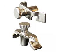 Harilla 5x 2 Pieces Metal Erhu Fine Tuners Erhu Violin Fine Tuners Replacement Practical Simple to Use Professional Tune Adjuster