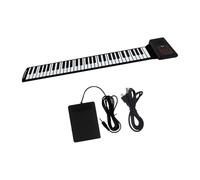 Harilla 61 Key Roll up Piano, Hand Roll Piano Keyboard, Lightweight Foldable Electric Piano for Kids Gift