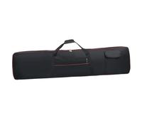 Harilla 88 Key Keyboard Gig Carrying Bag Adjustable Shoulder Straps with Double Zipper Multifunctional with 2 Pocket Oxford Cloth, 136x17x33cm