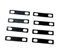 Harilla 8Pcs Guitar Neck Shims Luthier Tools PVC Repair Durability Practical 1mm 3mm 5mm 10mm Professional Spare Parts Accessory