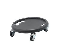 Harilla Abdominal Roller Disc, Abdominal Muscle Wheel, Anti Slip 360 Rotation Fitness Wheels Roller, Sliding Discs Fitness Equipment Gym Use, Grey