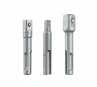 Harilla Adapter Impact Converter Socket Set Drive Reducer Expander Steel with Build and Non-Slip Interface Suitable for auto Repair Workshop use, SDS 3PCS Rod