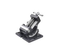 Harilla Adjustable Bench Vise Tilting Vise Angle Vise Workbench Vise Clamp with Clear Degree Scale On Angled Base for Easy Setup Cast Iron Build Wear, 4 Inch