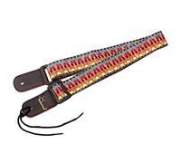 Harilla Adjustable Guitar Strap Belt W/Leather End for Ukulele Guitar Banjo Bass