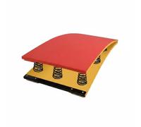 Harilla Adult Training Jump Board Gymnastics Jumping Board Springboard With Wooden Body And Elastic Return textured surface for safe footing suitable for, Red, Adult, Nine Springs