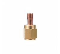 Harilla Air Conditioner Adapter Pipe Adapter Connector Fitting Coupling Brass and Copper Construction for Demanding Environments in Cooling Systems Suitable for Facility Maintenance, 5 Fen