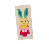 Harilla Animal Puzzles Toddler Wood Toy Develop Fine Motor Skill Attractive Children for 3-6 Years Old Toddlers