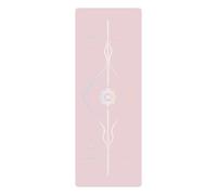 Harilla Anti Slip Exercise Pad Non Slip Mat Workout Mat Floor Pad With Pu And Rubber Blend Two Sided Traction Joint Supporting Padding Sweat Managing Surface, Soft Pink