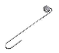 Harilla Aquarium Co2 Stainless Steel Co2 Reactor With High Efficiency Ceramic Membrane And Hanging Curved Tube For Clean Lines And Balanced Gas suitable for, 350mm, Polished Large Cup 350mm