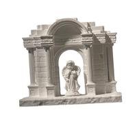 Harilla Aquarium Decor Hideout Rocks Statue Collectible Landscape Decoration Roman Column Rock