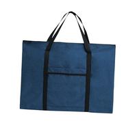 Harilla Art Portfolio Bag Sketch Bag Multipurpose Portable Lightweight Painting Draw Board Handbag Organize Bulletin Board for Paints, Navy 4K A Two