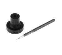 Harilla Automatic Watch Oiler Pen Oil Pin Pen Practical Watch Repair Tools Portable Professional Applying Lubricants Lubricant Oiler, Gray 0.4x0.2 mm Hole