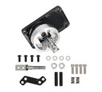 Harilla Automobile Gear Lever Short Throw Shifter Assembly Gear Manual Gear Change Upgrade Aluminum Alloy Design with Ebony Base Suitable for Spirited Street use Track Practice Driving Enthusiasts